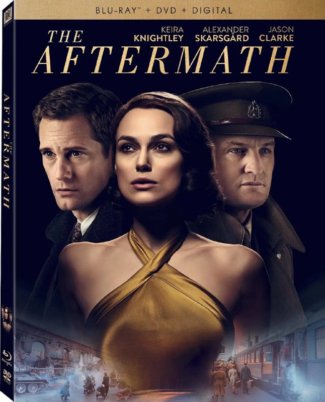 名称：余波/情，敌/ 敌人妻 The Aftermath (2019) 爱情 战争描述：故事发生在1946年的德国，第二次世界大战刚刚结束，战火让大地满目疮痍，家庭妻离子散