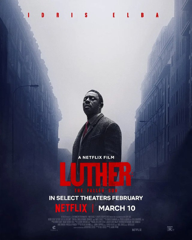 名称：路德：落日之殇 Luther The Fallen Sun (2023)  英国 悬疑/惊悚/犯罪描述：改编自屡获殊荣的传奇电视剧，是一部史诗级电影版续篇