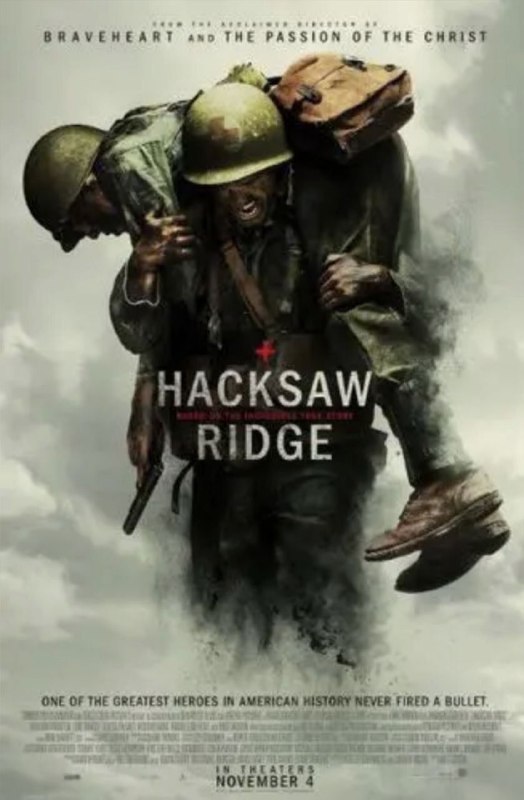 名称：血战钢锯岭 4K(2160P)描述：Hacksaw Ridge影片年代：2016影片产地：美国对白语音：英语影片字幕：中英外挂字电影简介：在1942年的太平洋战场，军医戴斯蒙德·道斯（安德鲁·加菲尔德饰）不愿意在前线举枪射杀任何一个人，他因自己的和平理想遭受着其他战士们的排挤