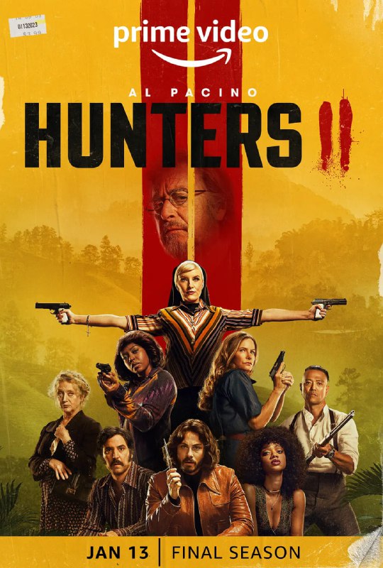 名称：纳粹猎人 Hunters 1~2描述：该剧聚焦1977年纽约的一群纳粹猎人，他们发现数百名纳粹高级官员生活在他们当中，正在密谋在美国建立第四帝国