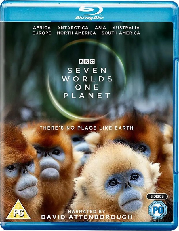 名称：七个世界，一个星球 Seven Worlds, One Planet (2019) 4K REMUX 中英字幕描述：数百万年前，不可思议的神奇力量将地壳撕扯得支离破碎，由此创造出七个蔚为壮观的大陆