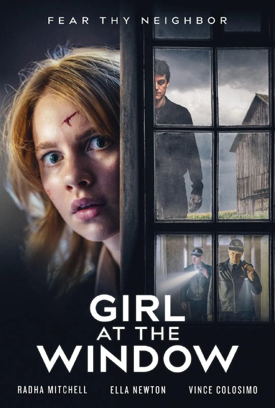 名称：窗中女孩 Girl at the Window (2022)描述：故事讲述的是一对母女面对一个不确定的威胁，而这个威胁使他们更加亲密地融合在一起