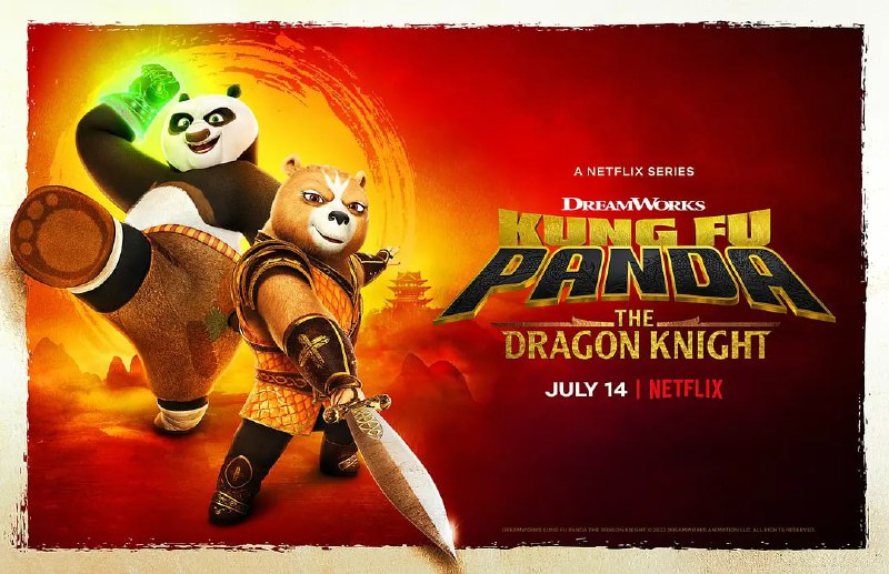 名称：功夫熊猫：神龙骑士 Kung Fu Panda The Dragon Knight 1~2描述：讲述当一对神秘的黄鼠狼盯上了四件强大的武器时，阿宝必须离开家开始一场环球旅行，寻求救赎和正义