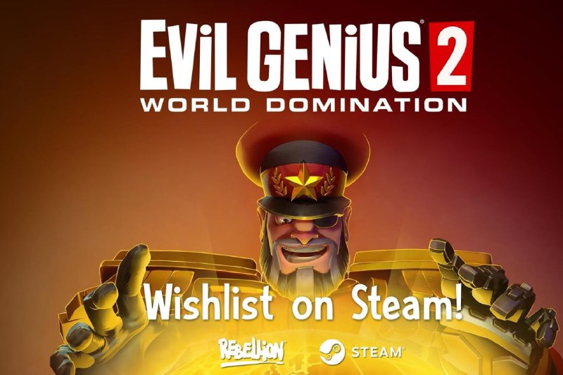 名称：邪恶天才2：世界统治 管理模拟游戏描述：《邪恶天才2：统治世界》是一款讽刺性的间谍巢穴建造游戏，你在其中扮演犯罪主谋！建造基地，训练部下，保卫行动免遭正义势力的破坏，并实现全球统治