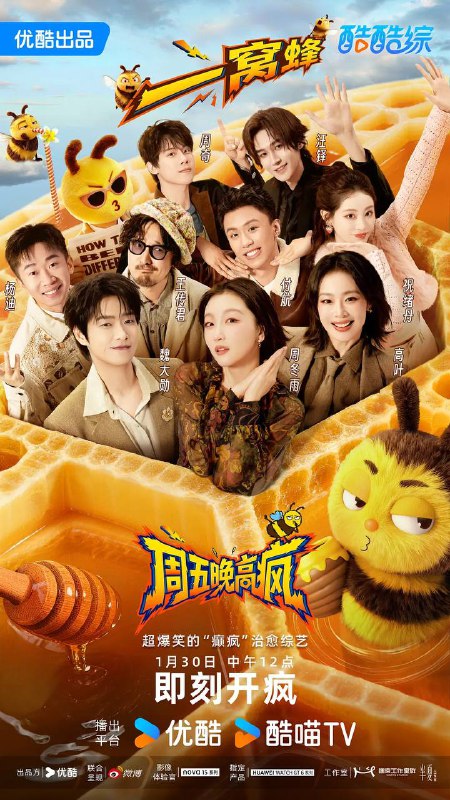 名称：周五晚高疯(2026) 更新至0307期描述：超敢玩的内娱活人们接受邀约集体出逃，带着他们的“秘密疯巢”一起上路！在循规蹈矩的生活之外，用脑洞大开的想象力，开启一个个疯狂抽象、极致快乐的主题活动，度过一段释放情绪、体验世界、回归自我、精神充电的LIFE GAP，打造“发疯治愈系”综艺，一起寻找快乐人生、好好休息的“疯向标”！链接：