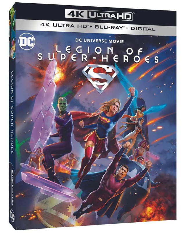 名称：超级英雄军团 Legion of Super-Heroes (2023)描述：《超级英雄军团》动画系列从2006年到2008年已经播出了两季，围绕一群从31世纪被送回过去的年轻英雄展开