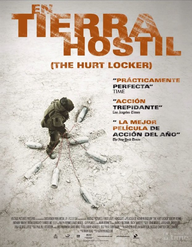 名称：拆弹部队 (2160P)                     REMUX (蓝光 原盘)描述：The Hurt Locker影片年代：2008影片产地：美国对白语音：英语影片字幕：内封中英+外挂中英影片简介：该片主要讲述了一组美国拆弹专家被派往巴格达执行任务的故事