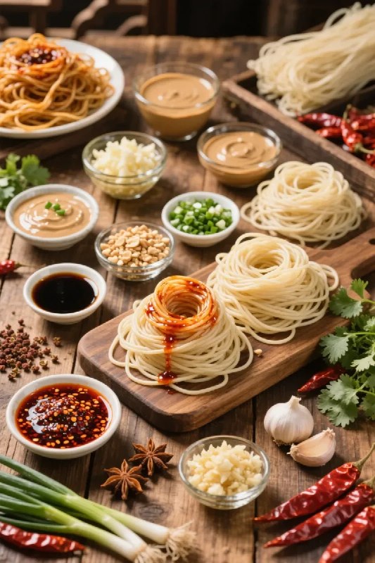 名称：几十套拌面配方教程，从经典酱料到地方风味合集描述：汇集几十套拌面配方教程，内容涵盖从经典酱料到地方风味的丰富合集