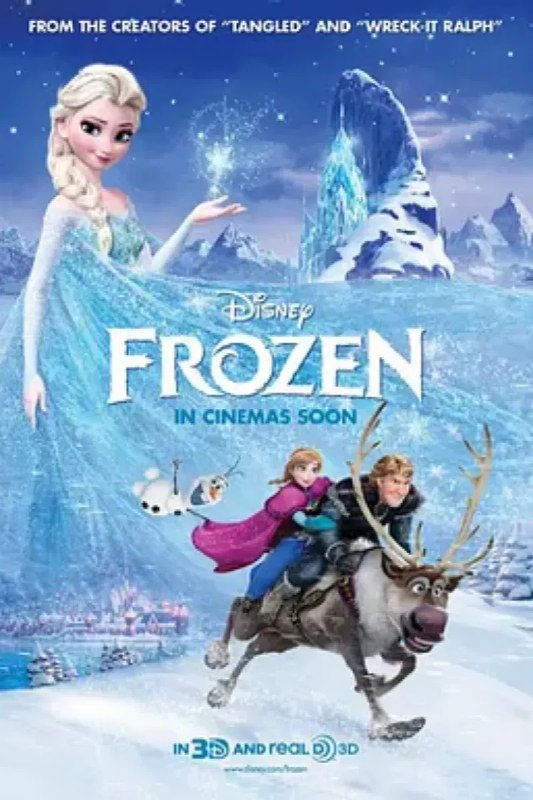 名称：冰雪奇缘 Frozen描述：在四面环海、风景如画的阿伦黛尔王国，生活着两位可爱美丽的小公主，艾莎和安娜