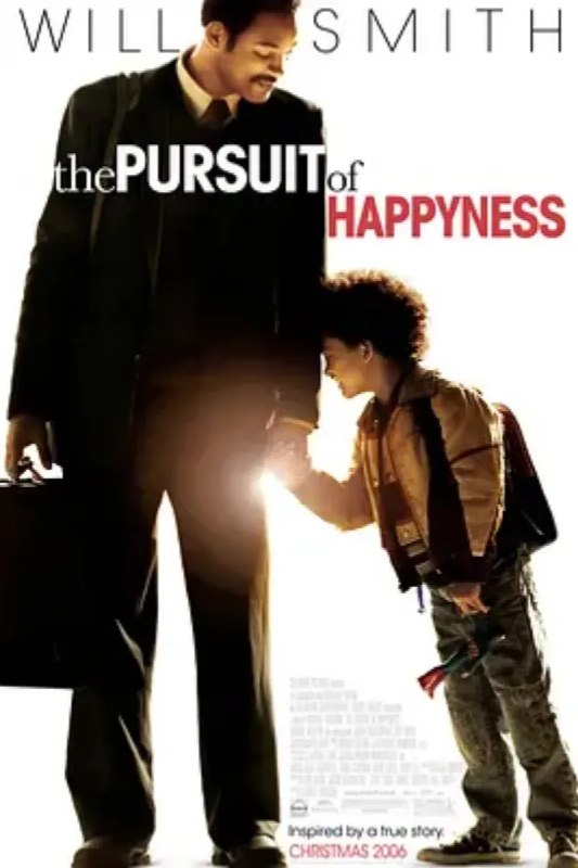 名称：当幸福来敲门 The Pursuit of Happyness描述：克里斯•加纳（威尔·史密斯 Will Smith 饰）用尽全部积蓄买下了高科技治疗仪，到处向医院推销，可是价格高昂，接受的人不多