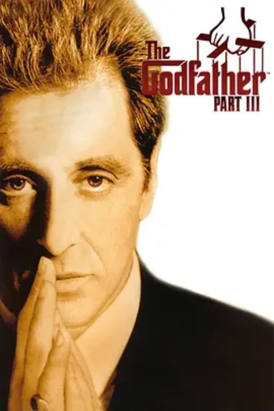 名称：教父3 The Godfather: Part III描述：转眼间已经是1979年，第二代教父麦克•柯里昂（阿尔•帕西诺 饰）到了垂暮之年，为了灵魂的救赎，麦克慢慢结束家族的黑道事业，转投正当生意