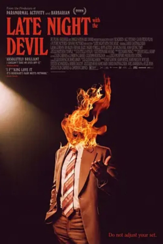 名称：魔鬼深夜秀 Late Night with the Devil描述：1977年，一个深夜的电视节目，准备直播招魂，却错误的把恶魔召唤到现场