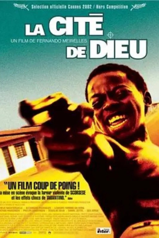 名称：上帝之城 Cidade de Deus描述：巴西里约热内卢的贫民窟，这里是“上帝之城”，更是魔鬼也会叹息着转身的地方