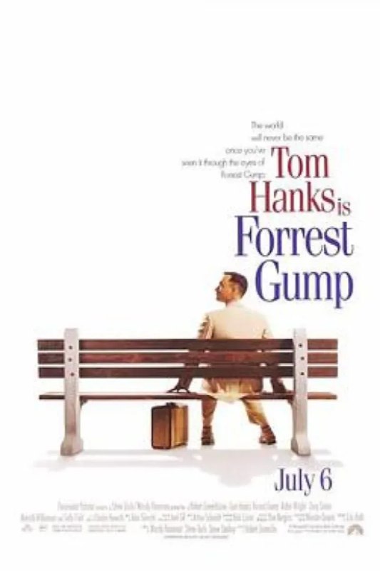 名称：阿甘正传 Forrest Gump描述：阿甘（汤姆·汉克斯 饰）于二战结束后不久出生在美国南方阿拉巴马州一个闭塞的小镇，他先天弱智，智商只有75，然而他的妈妈是一个性格坚强的女性，她常常鼓励阿甘“傻人有傻福”，要他自强不息