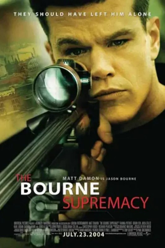 名称：谍影重重2 The Bourne Supremacy描述：经过上一集的腥风血雨之后，伯恩（马特·达蒙 饰）和女朋友玛丽（弗兰卡·泼坦特 饰）隐居在印度偏僻的海边小镇，想忘记以前的生活