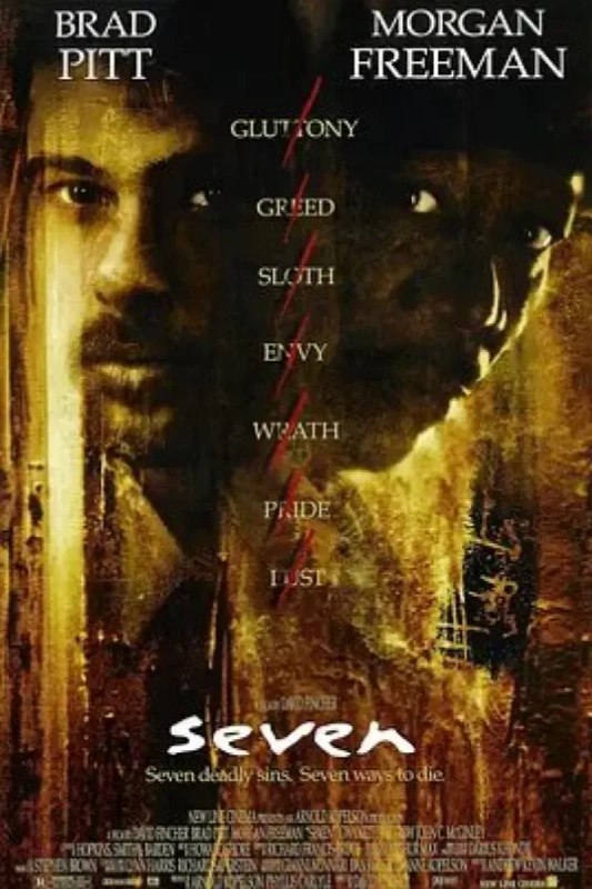 名称：七宗罪 Se7en描述：“暴食”、“贪婪”、“懒惰”、“嫉妒”、“骄傲”、“淫欲”、“愤怒”，这是天主教教义所指的人性七宗罪