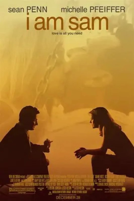 名称：我是山姆 I Am Sam描述：在星巴克工作的山姆（西恩•潘 Sean Penn 饰），虽已成人，但智力水平只有7岁