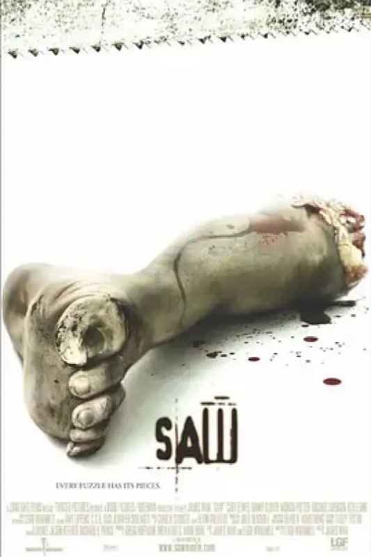 名称：电锯惊魂 Saw描述：一觉醒来的亚当（雷•沃纳尔 Leigh Whannell饰）发现自己被困在一个废弃的厕所里