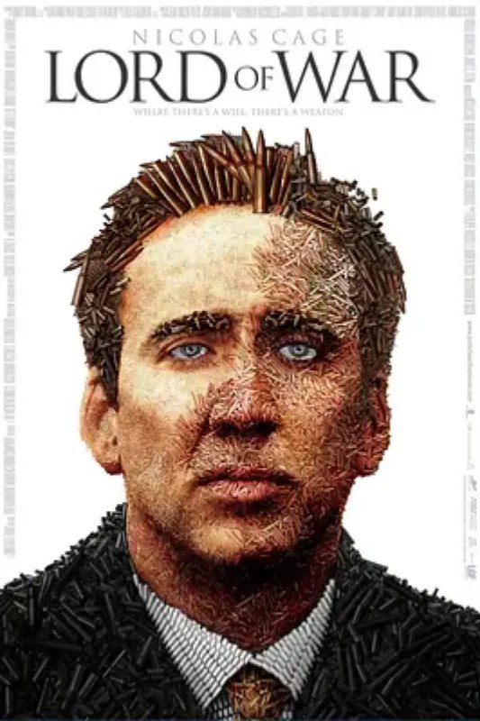 名称：战争之王 Lord of War描述：本来美国移民尤瑞（尼古拉斯•凯奇 Nicolas Cage 饰）的家族生意是开饭馆