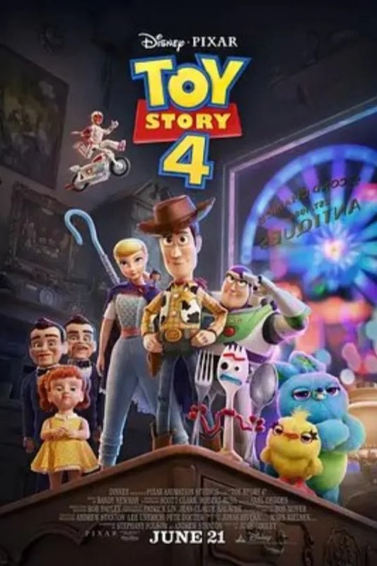 名称：玩具总动员4 Toy Story 4描述：自从与小主人安迪告别后，胡迪（汤姆·汉克斯 Tom Hanks 配音）和他的伙伴们在小女孩邦妮家安顿下来，不仅成为了邦妮（玛德琳·麦格劳 Madeleine McGraw 配音）的心爱之物，还结识了一批新伙伴