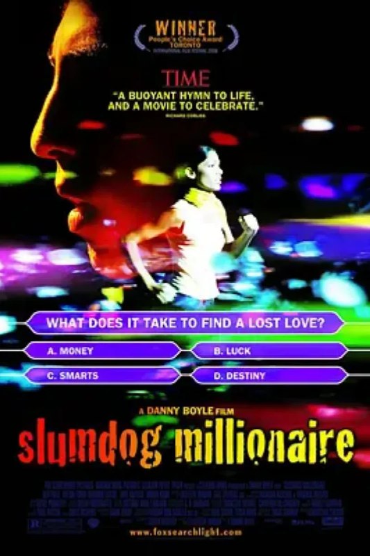 名称：贫民窟的百万富翁 Slumdog Millionaire描述：2006年，印度孟买