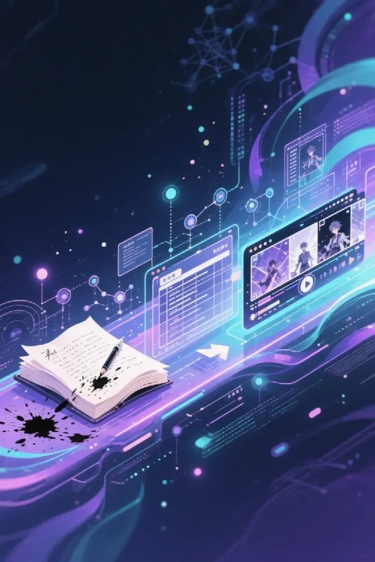 名称：AI漫剧全链路实战系统课｜原创小说、智能剧本、精准分镜、统一画风、成片剪辑、账号变现实操教学描述：《AI漫剧全链路实战系统课》涵盖原创小说、智能剧本、精准分镜、统一画风及成片剪辑全流程