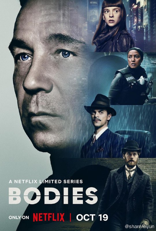 名称：【尸体 Bodies】(2023)【英国 悬疑 惊悚】【完结】【源码内封中字】描述：◎简  介    《搜索尸间线》是一部情节曲折的犯罪题材剧集，改编自司·斯潘塞别出心裁的图画小说