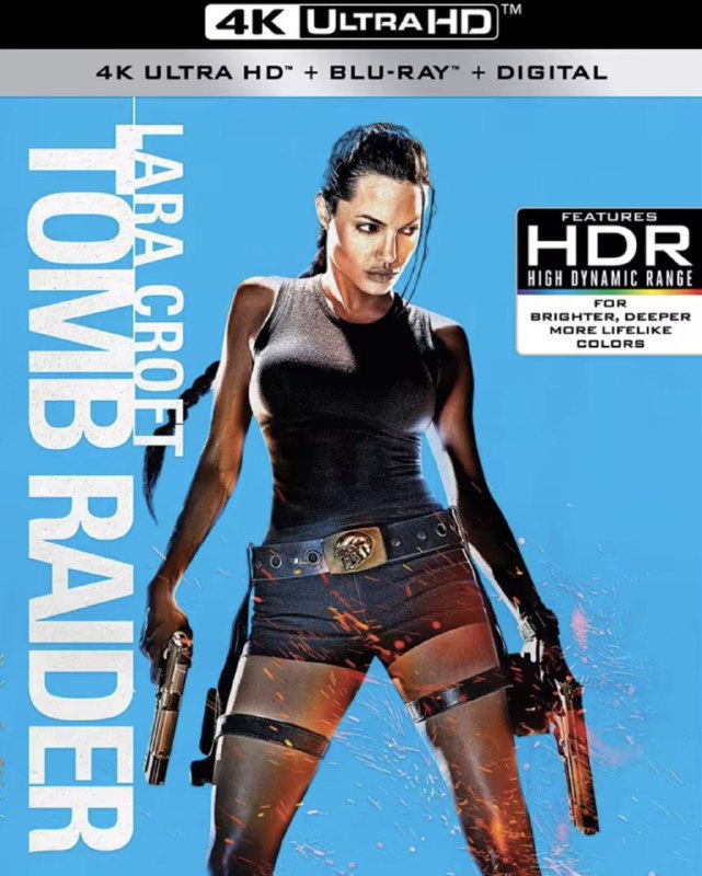 名称：古墓丽影1(2001) 4K HDR描述：当三颗行星在天上排成一列时，劳拉在她父亲二十年前挖掘古墓带回的箱子里找到一个神秘的时钟