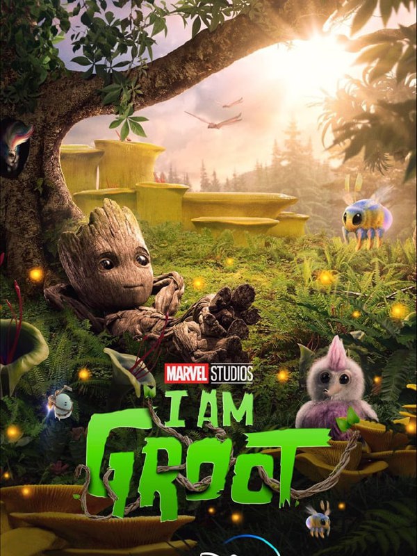 🔥资源名称：《我是格鲁特》（2022）1080P高清版，漫威短剧8.10最新出品，超萌小树人萌翻漫威宇宙