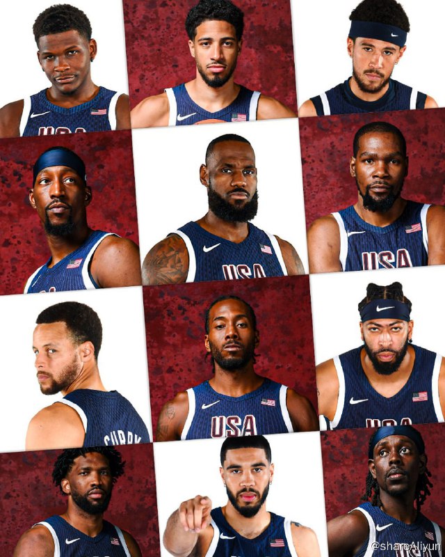 名称：【美国男篮VS塞尔维亚】【巴黎奥运男篮热身赛】【7月18日】描述：美国男篮阵容：詹姆斯、库里、塔图姆、霍勒迪、恩比德塞尔维亚男篮首发：约基奇、多布里奇、彼得鲁舍夫、古杜里奇、阿夫拉莫维奇链接：