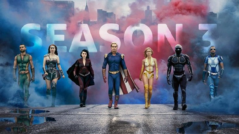 资源名称：黑袍纠察队 1-3季全4K中字版资源简介：讲述的是一群自发形成的“纠察队”成员为阻止道貌岸然的腐败“超级英雄”滥用超能力祸害世界，与沃特国际公司旗下的邪恶超能力者展开殊死搏斗的故事