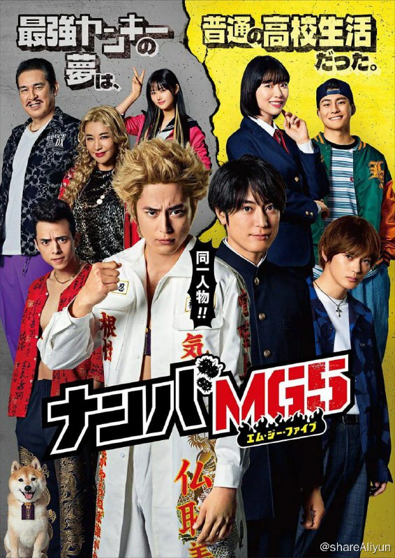 名称：难破MG5（2022）描述：不良一家“难破家”的次男难破刚为了成为“普通高中生”，在家人都不知情的情况下进入了“普通高中”就读