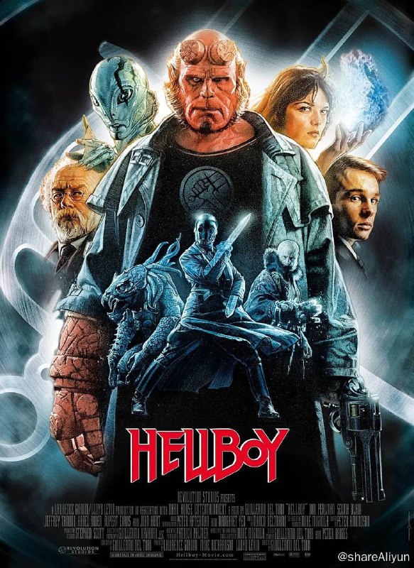 名称：地狱男爵 三部 4K原盘REMUX 国英双音 特效字幕描述：二战末期，溃败的德军为了扭转局势，竟然找来了一个邪恶的巫师，企图利用他召唤出地狱男爵，打败盟军