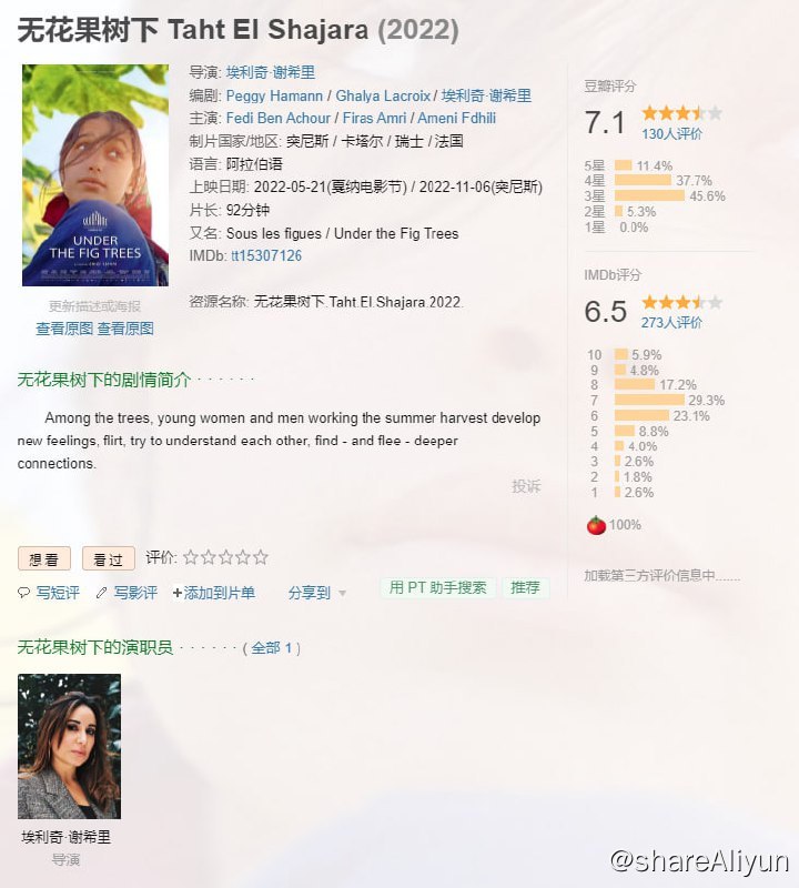 名称：无花果树下（2022）中字描述：本片入围2022年第75届戛纳电影节导演双周单元(提名)