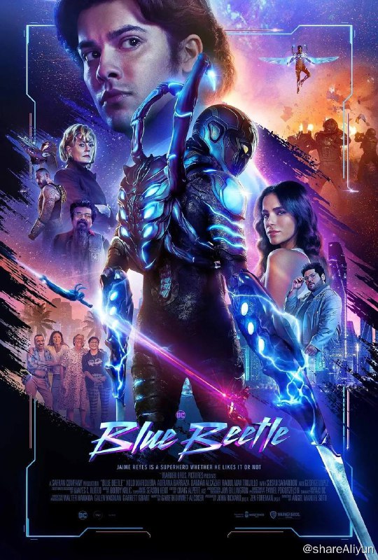 名称：蓝甲虫 Blue Beetle (2023) 2160p HDR&DV + 1080p 高码率 外挂机翻双语描述：讲述了一名墨西哥少年发现了一只外星甲虫，这只甲虫给了他超能力的盔甲
