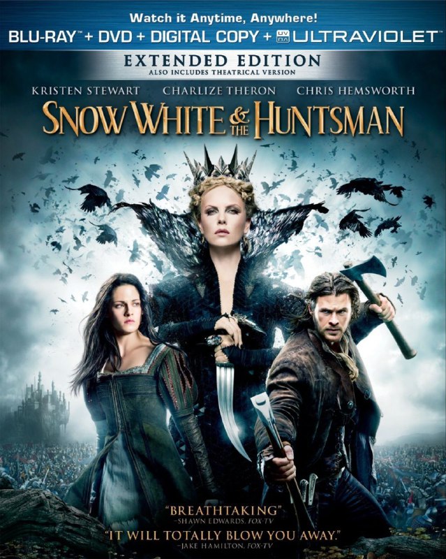 名称：白雪公主与猎人 4K(2160P)描述：很久很久以前，在一个美丽华贵的国度，善良而迷人的白雪公主（克里斯汀·斯图尔特 Kristen Stewart 饰）降生到这个世上