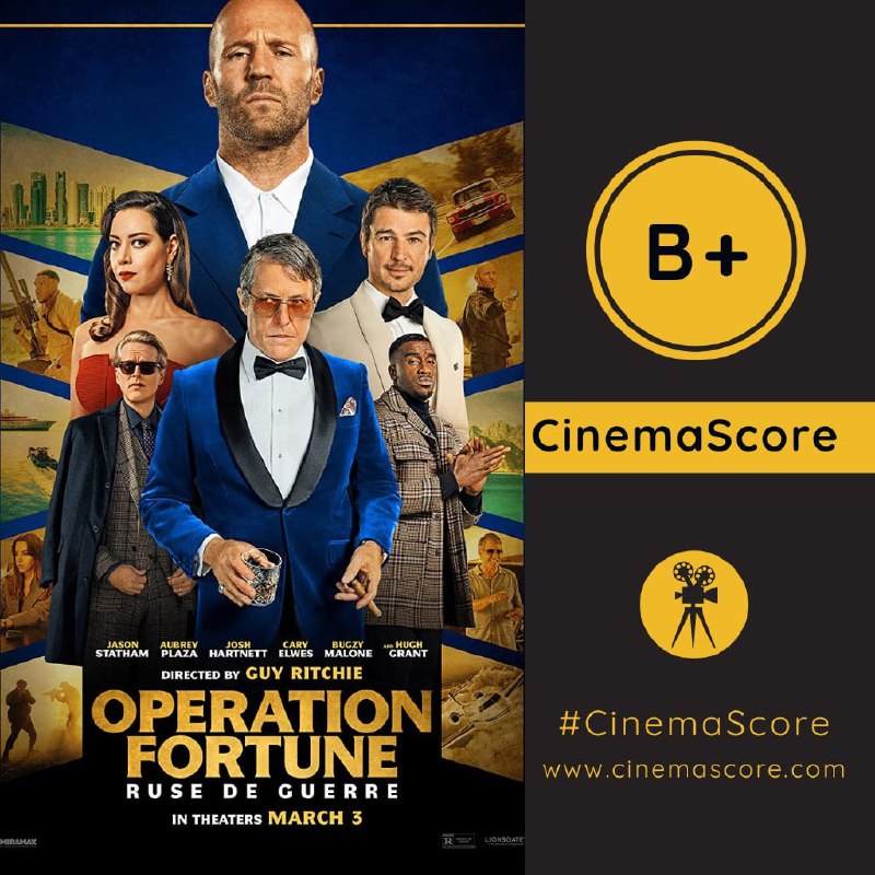 名称：金爆行动（2023 ）中英字幕 精翻描述：杰森斯坦森新片，更新精翻字幕奥布瑞·普拉扎、乔什·哈奈特、卡里·埃尔维斯、巴奇·马龙、休·格兰特出演，3月3日已在北美等地上映