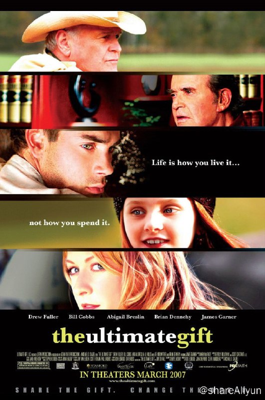 名称：富翁为考验孙子，收回豪宅把他逼成流浪汉，治愈喜剧《超级礼物》 中文硬字幕描述：杰森（德鲁·傅勒 Drew Fuller 饰）与爷爷霍华德·史蒂文斯（詹姆斯·加纳 James Garner 饰）之间似乎从未有过所谓祖孙情深的桥段，杰森唯一知道的就是向爷爷要钱