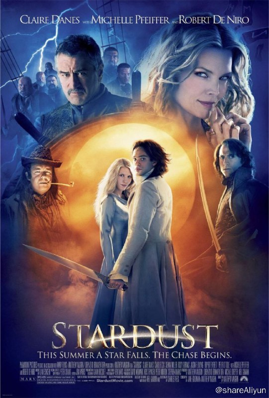 名称：星尘 (2007) 4K HDR 中字外挂字幕描述：不要向流星许愿，否则它就会变成女人……故事开始于一个平静到让人昏昏欲睡的小村庄，由于村庄被一个鹅卵石城墙所包围，所以它也叫“围墙村”