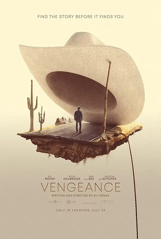名称：仇念 Vengeance (2022)描述：Ben Manalowitz(B·J·诺瓦克 饰演)是一名来自纽约的电台主持人