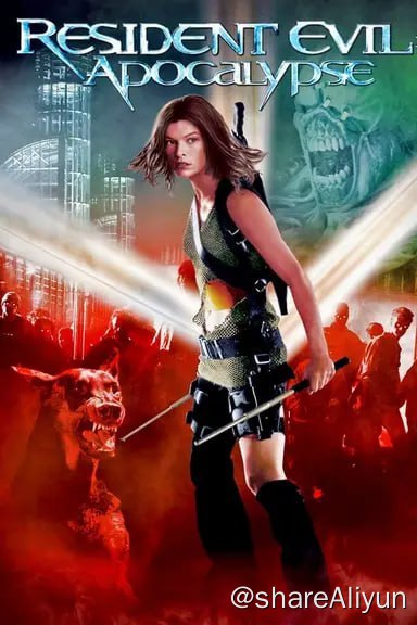 名称：生化危机2：启示录(2004) 4K原盘REMUX 国英音轨 特效字幕描述：T病毒在蜂巢中肆虐并很快打破了地面上浣熊市的平静，丧尸开始在人群中出现，安布雷拉公司将整个城市封锁，计划使用核武器摧毁城市以掩盖病毒外泄的事实