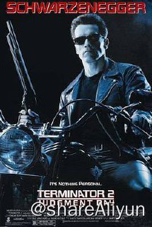名称：No.212 终结者2：审判日 1991描述：终结者1-6部上一部中，超级电脑“天网”阻止人类抵抗领袖约翰·康纳诞生的行动失败，时隔13年后，在“审判日”到来之前，“天网”派出了更加先进的生化机器人T-1000（罗伯特·帕特里克 饰）从公元2029年回到洛杉矶追杀已经长大的约翰，与此同时，约翰也派出了机器人T-800（阿诺· 施瓦辛格 饰）回去保护年幼的自己