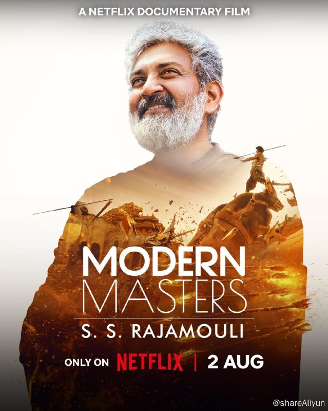名称：当代印度电影大师：S·S·拉贾穆里 Modern Masters: SS Rajamouli (2024)描述：这部引人入胜的纪录片采访电影制作人S·S·拉贾穆里的家人和名人朋友，展现了他取得的巨大成功