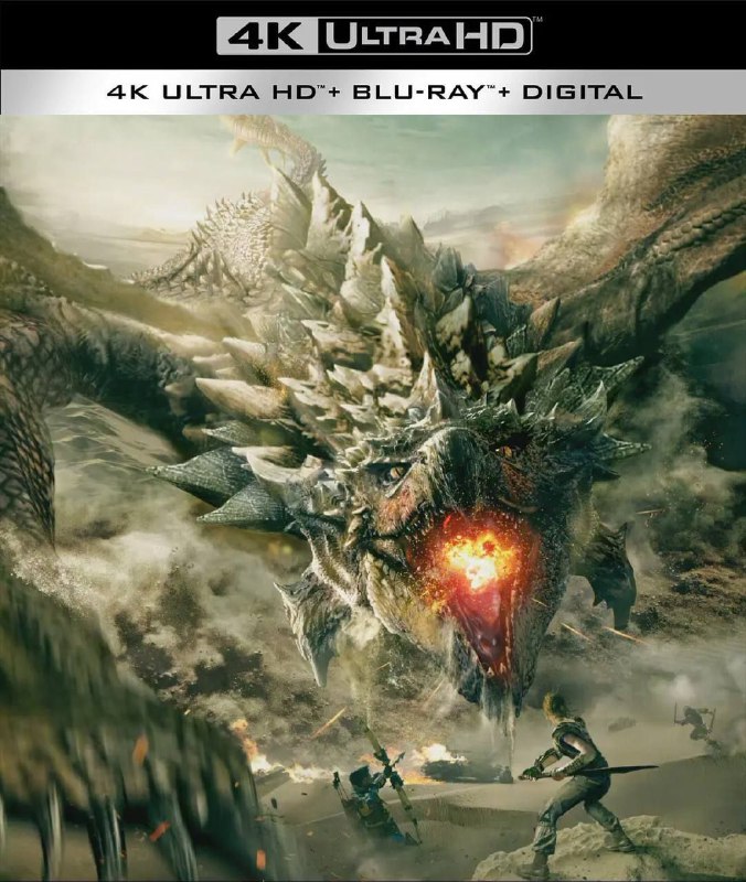 名称：怪物猎人(2020) 4K HDR描述：在我们的世界背后，还有另外一个世界：这里满是危险而强大的怪物，用它们的凶残奠定了在这个世界的统治地位