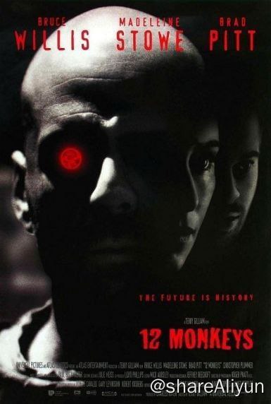 名称：十二猴子 (1995) 4K HDR 中字外挂字幕描述：公元2035年，人类被12只猴子军研制的一种病毒侵袭，大部分人类都在这场病毒灾难中死亡，只有少数人侥幸逃生，但也只能在阴暗的地下，苟且偷生