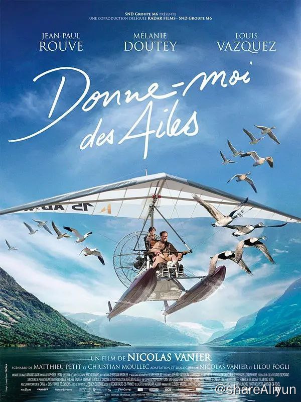 名称：给我翅膀 Donne-moi desailes (2019)描述：科斯迪安（让-保罗•卢弗Jean-Paul Rouve 饰）是一名鸟类研究学者，对于鸟类学的热爱让他将毕生的精力都投入到了这个领域之中