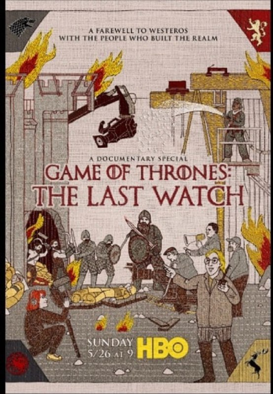 名称：权力的游戏：最后的守夜人 1080P描述：HBO将推出《权力的游戏》纪录片[权力的游戏：最后的守夜人](Game of Thrones: The Last Watch，暂译)，杰尼·芬利(Jeanie Finlay)执导