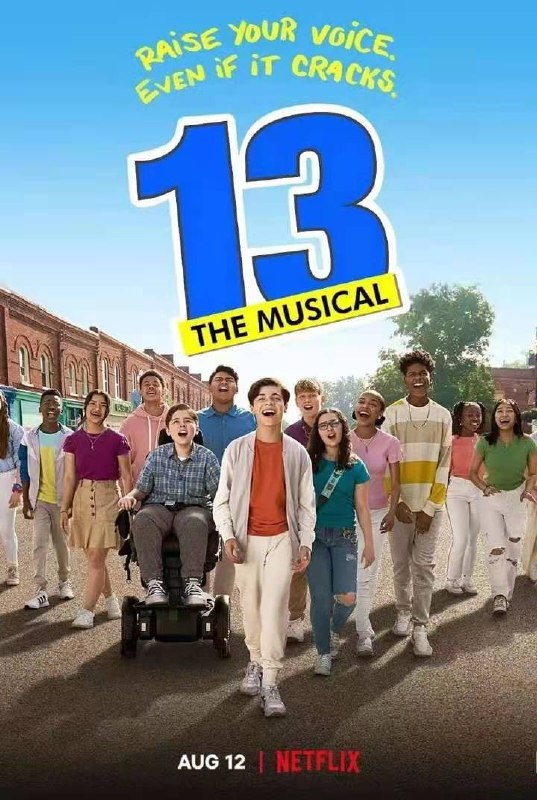 名称：欧美最新青春喜剧【你好，13岁】13 13: The Musical 2022描述：该片讲述12岁的埃文·戈德曼的故事