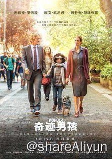 名称：No.215 奇迹男孩 2017描述：奥吉（雅各布·特瑞布雷 Jacob Tremblay 饰）是一个10岁的男孩，除了头戴一个巨大的太空头盔外，他和其他的同年龄孩子别无二致