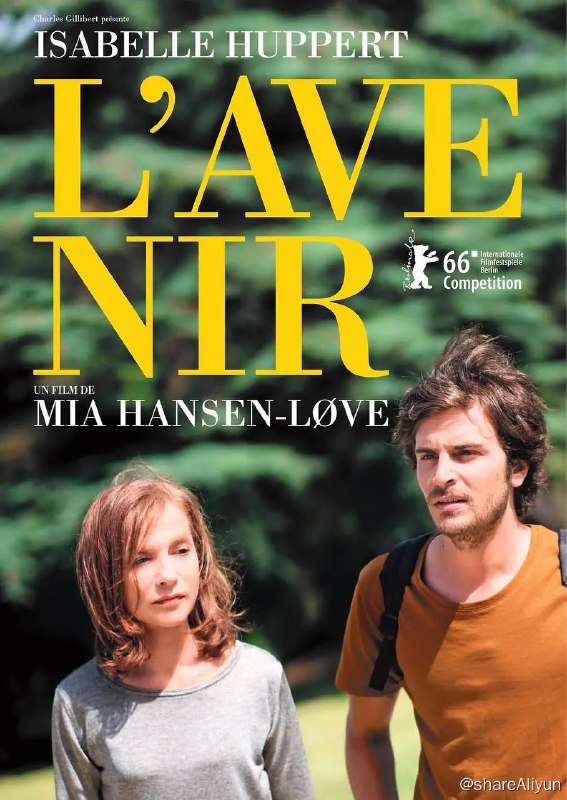 名称：愛情未來(台) 将来的事(中) Things to Come 2016描述：豆瓣2016评分最高欧洲电影NO.6 娜塔莉（伊莎贝尔·于佩尔 Isabelle Huppert 饰）是一名哲学教师，和丈夫汉斯（安德烈·马孔 André Marcon 饰）结婚数十年，两人共同养育了两个孩子，日子过得平静而美满